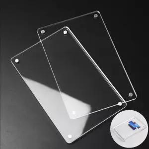 미니 사진 액자 아크릴 투명 자석액자 포토카드 전시 미니사진액자 액자