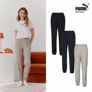 푸마바디웨어 우븐 스판 여성 조거 팬츠 하의 3종세트 1843416