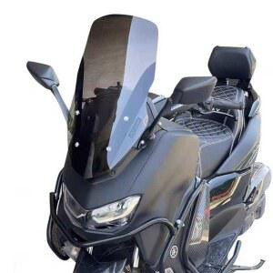 튜닝 적용 앞유리 nmax 트림 커버 윈드실드 백미러 전면 이동