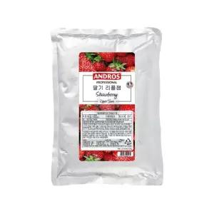 앤드로스 딸기 리플잼 1kg 식당 대용량 스트로베리잼 과일잼 과일쨈
