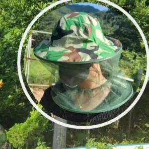 밴딩모자 벌모자 방충망 양봉