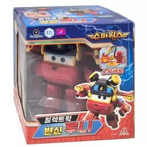 슈퍼윙스 일렉트릭 루니 변신 로봇 로보트 장난감 어린이 선물