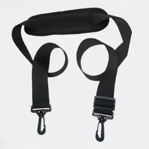 블랙 단색 스트랩 길이조절 가방끈 어깨편한 크로스끈 가방끈