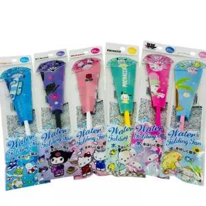 25년 신상 산리오 캐릭터 접이식 부채 쿠로미