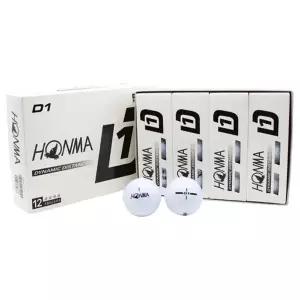 [혼마] 코리아 2024 HONMA D1 고반발 골프공 화이트 2PCS.