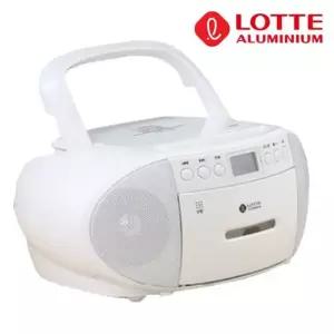 롯데핑키880화이트 MP3 카셋트플레이어 CD 라디오