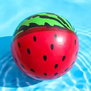 수박 탱탱볼/부드러운공/고무/에어/비치볼/물놀이공/캐치볼/말랑/말랑공/말랑볼/물놀이/물놀이용공/비치공