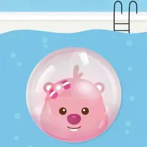 루피 캐릭터 비치볼 40cm 어린이 물놀이공 캐릭터공/말랑공/말랑볼/물놀이/물놀이용공/비치공/탱탱볼/놀이