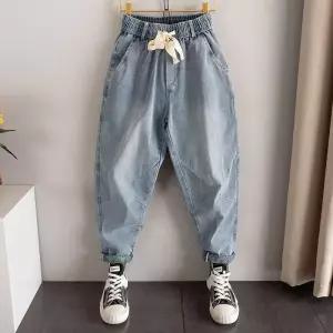 남자배기팬츠 항아리 빅사이즈 워싱 통바지 통큰 팬츠