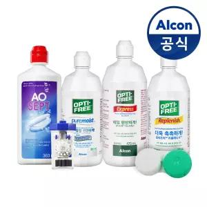 [알콘]옵티프리 소프트/하드/드림 렌즈세척액 모음+렌즈케이스