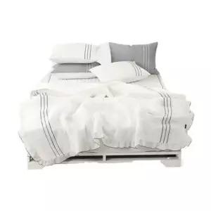 침구류 바우 뱀부시어서커 이불패드세트KK 단품 2 color