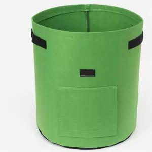 녹색 부직포 감자 고구마화분 35x40cm 2개 텃밭박스