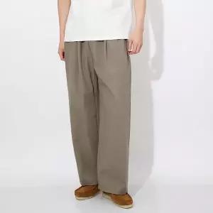 [하프클럽/해리슨]핀턱 린넨 와이드 팬츠 RTWC1929
