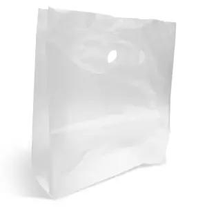 돈까스 카페 봉투 소 100매 26x13x37cm/배달/포장/도시락/비닐/음식/식당/업소/용/손잡이/QOEKF/QHDXN