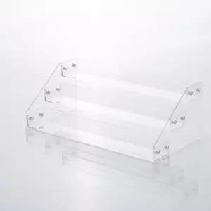 계단식진열대 아크릴 화장품정리함 정리대 매니큐어 3단 진열대