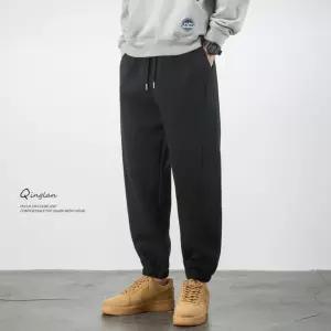 스판 루즈핏 운동복 트레이닝 빅사이즈 슬림핏 바지 팬츠 남사친 블랙 가을 admr3