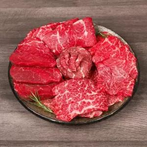 [아침애딴] 국내산 구이용 소고기 육우 갈비세트 1.2kg