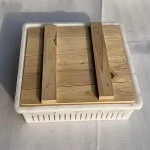 대형 두부틀 원목누름판 업소용 도구 프레스