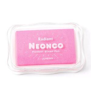 페레그 스탬프 잉크 패드, 스탬핑용 세탁 가능 잉크 패드, 공예용 고무 스탬프 잉크 패드, 지문용 컬러 잉크 패드, 핸드프린트, 종이, 스크랩북, 카드 만들기, 컬러 페인팅 DIY, 라이트 핑크