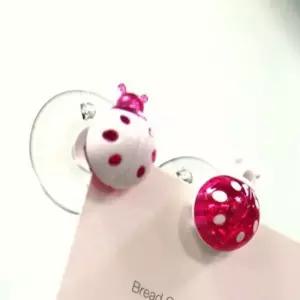 무당벌레 흡착판 메모홀더 자석 메모홀더 6P