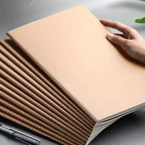 크라프트 유선노트 학생노트 스티치 줄노트 36매 B5