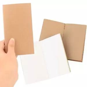 미니 사이즈 크라프트 휴대용 노트 X10개 수첩 메모장