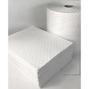 흡수패드 오일 기름 100장 공업용 산업용 화학품 폐기름 기름먹는종이 튀김