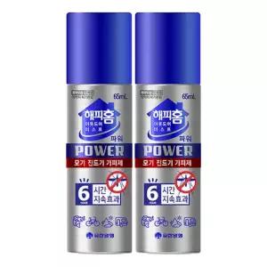 해피홈 아웃도어 미스트 파워 모기기피제 65mlx2개