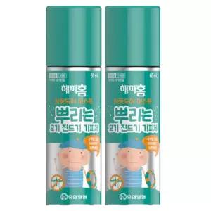 해피홈 아웃도어 미스트 모기 진드기 기피제 65mlx2개