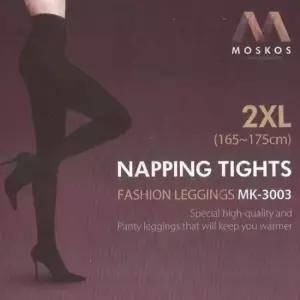 엉덩이두줄레깅스 빅사이즈 융기모 레깅스 타이즈 유발 무발 2XL