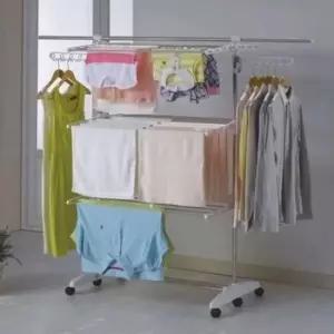 빨래정리 빨래 건조대 행거 옷 수건 속옷 6단 특대형