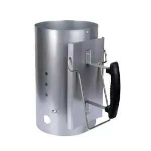 프리미엄 투핸들 숯스타터 실버