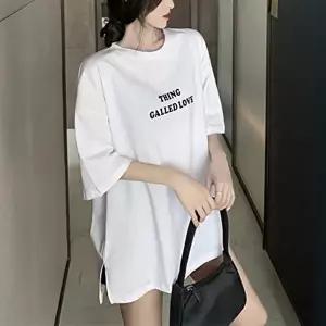 면 여성 3러블리 레터링 반팔 티숙 LKT18 프린트 캐릭터 나시 루즈핏