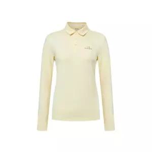 EIDER ICE-LONG (아이스 롱) 여성 긴팔폴로 티셔츠_BANANA CREAM DWM252071Y 122907