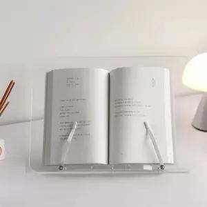 13단 각도조절 투명 아크릴 멀티북스탠드 선물 독서대 독서용품 수험생 재수생 공시