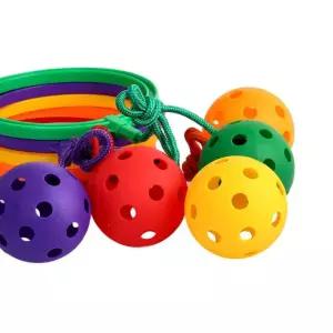 손사용없이 줄을돌리는 발목줄넘기 6종 여아 유아