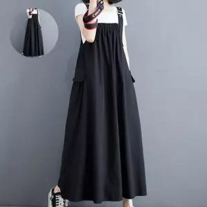 맘콩 임산부원피스 멜방원피스임부복 수유가능 블랙