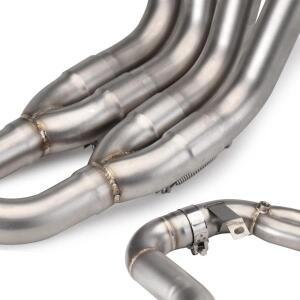 혼다 CBR650F 2014-2025 바이크 오토바이 배기 시스템 스테인레스 프론트 전면 파이프 탈출 51MM 용 호환