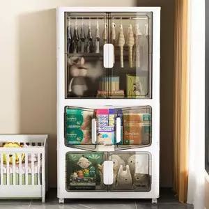 낮은옷장 원룸 장롱 자취방 옷장 접이식 좁은방 1인