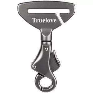 트루러브 차량 안전벨트 안전 버클 잠금장치 반려견 차량용 구속장치 반려동물 여행용 유니버설 클립 2.7 *