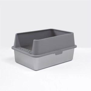 화장실 높은 냥이화장실 표준 형 상자 스테인레스 배변통 용이