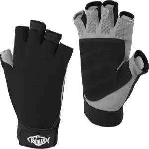 팔미스 UV 낚시 장갑 태양 보호 핑거리스 카약 남성 요트 하이킹 패들링 카누 조정 운전을 위한 여성 UPF