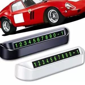 [CAR] 자동차전화번호판 주차번호스티커 차량용번호판연락처 스티커 연락처 차량 번호 판 주차 전화