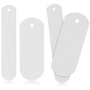 핫탑 4피스 승화 양말 지그 블랭크 폴리에스터 금속 인서트 스트레이트 크루 양말 지그 염료 인쇄 열 프레스 이송 DIY 액세서리, 성인 여성용 2가지 사이즈