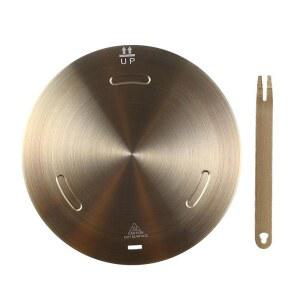 인덕션플레이트 포트 원형 실버 컨버터 16cm 스틸 주전자 받침