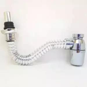 이지커머스세면대 배수관 주름관 p 트랩 세면기 하수구 부속품 세면대부속품 세면대배수관트랩 하수구트