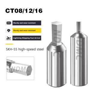 수치 제어 선반 CT08-1.5 CT12-3.0 CT12-12 육각 회전 펀치 절삭 공구 펀칭 고정밀