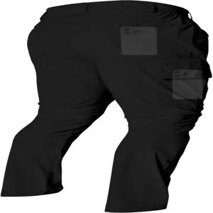 린랑엔 남성 경량 등산 화물 바지 방수 퀵 드라이 트래블 클라이밍 캠핑 낚시 작업 아웃도어