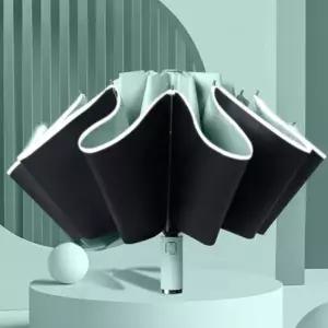 접이식 커플 3단 거꾸로 우산 민트/특이한 자동우산