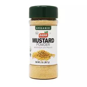 바디아 머스타드 파우더 2온스 - 소스 마리네이드 드레싱을 조리하기 위한 대담하고 풍미 있는 맛